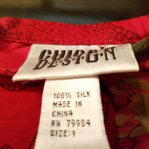 Chico's Design Silk Skirt - Picture 3 of 3